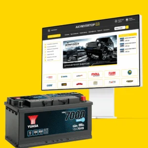 Development of the online battery store Akumstore